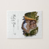 Chic Foto wirst du meine Trauzeugin sein Puzzle (Horizontal)