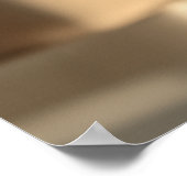 Chic Fox Relaxen im Stil Poster (Ecke)