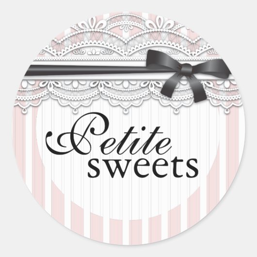 Chic French Petite Sweet Lace Sticker (Vorderseite)