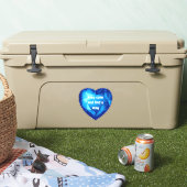 Chic fresh bridal wonderful flowers foliage aufkleber (Kühler)