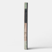 Chic Frozen Rosa Grüner, gelber Text Case-Mate iPhone Hülle (Rückseite / Links)