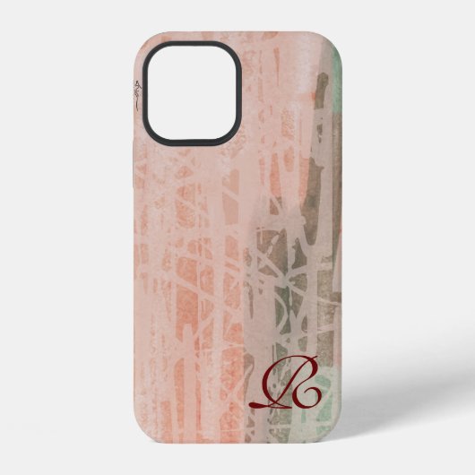 Chic Frozen Rosa Grüner, gelber Text iPhone Hülle (Rückseite)