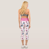 Chic Fun Tee Party Capri Leggings (Rückseite)