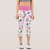 Chic Fun Tee Party Capri Leggings (Vorderseite)