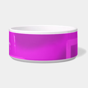 Chic Futuristic Geometric Pink Napf