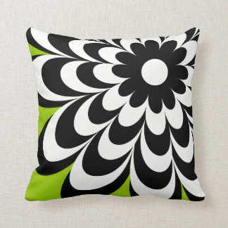 Chic-Gänseblümchenpersonalisiertes Throw-Kissen - Kissen
