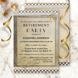 Chic Gatsby GRILLEN Rente Party Einladung