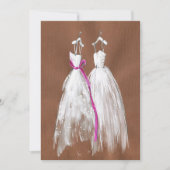 Chic Gay Lesbian Save the Date (Vorderseite)