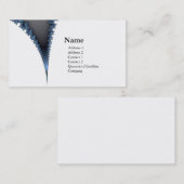 Chic Geek-Fraktal-Geschäftskarte Visitenkarte (Vorne/Hinten)