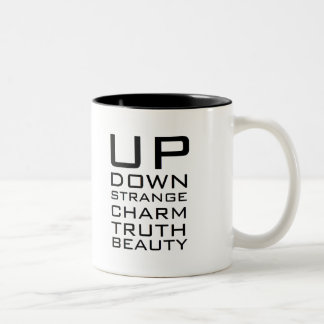 Chic Geek Quarks-Kaffee-Tasse Zweifarbige Tasse