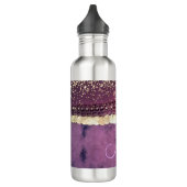 Chic Gefärbte Krawatte Monogram Sinti und Roma Sca Edelstahlflasche (Links)