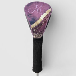 Chic Gefärbte Krawatte Monogram Sinti und Roma Sca Golf Headcover