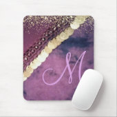 Chic Gefärbte Krawatte Monogram Sinti und Roma Sca Mousepad (Mit Mouse)