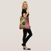 Chic Gefärbte Krawatte OM Mandala Tasche (Am Model)