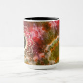 Chic Gefärbte Krawatte OM Mandala Tasse (Zentrum)