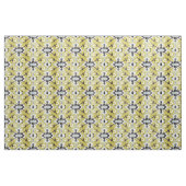 Chic-Gelb-und Schwarzkatzenmuster Stoff (Yard (91,4 cm))