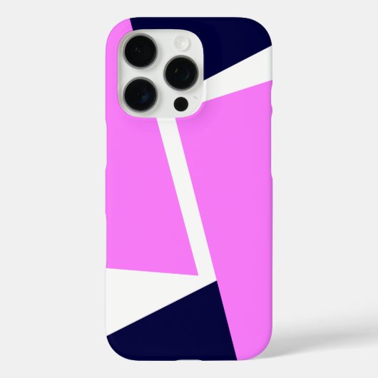 Chic Geometric Muster Case-Mate iPhone Hülle (Rückseite)