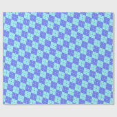 Chic Geometric Premium Romantic Gift Wrap Geschenkpapier (Flach)