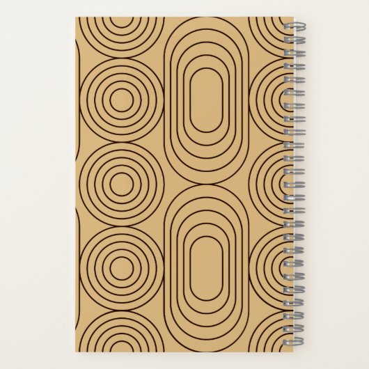 Chic Geometry Planner Notizblock (Rückseite)