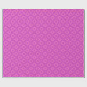Chic Giftwrap Welsh Tapestry Muster Pink, Magenta Geschenkpapier (Flach)