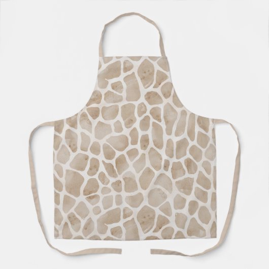 Chic Giraffe Print  Schürze (Vorderseite)