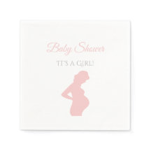 Chic Girl Baby Dusche Schwangere Frau Baby Bump