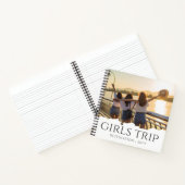 Chic Girls Trip | Girl-Wochenende-Foto Notizblock (Innenseite)