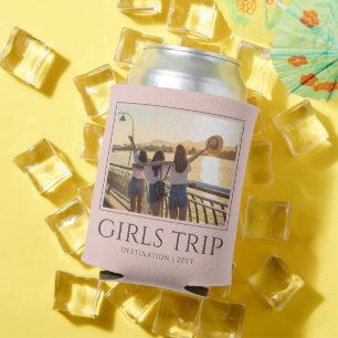 Chic Girls Trip Girls-Wochenende Custom-Foto Dosenkühler