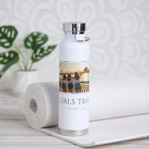 Chic Girls Trip   Girls-Wochenende Custom-Foto Trinkflasche