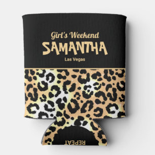 Chic Girls Weekend Wilde Leopard Print Dosenkühler