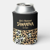 Chic Girls Weekend Wilde Leopard Print Dosenkühler (Kanne Rückseite)
