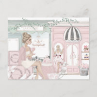 Chic Girly Best Friends French Bakery