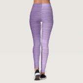 Chic Girly Lila Leggings (Rückseite)