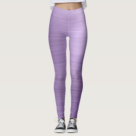 Chic Girly Lila Leggings (Vorderseite)