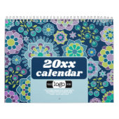 Chic Girly Patterns - Geschenk für Firmenlogos Kalender (Titelbild)