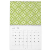 Chic Girly Patterns mit Damaskus und Chevronen plu Kalender (Mär 2026)