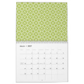Chic Girly Patterns mit Damaskus und Chevronen plu Kalender (Mär 2027)