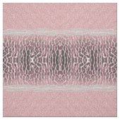 Chic Girly Pink Leopard Glitzer Image Stoff (Muster)