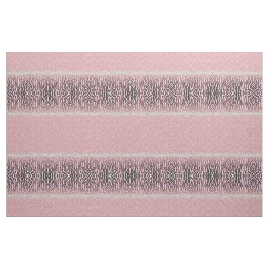 Chic Girly Pink Leopard Glitzer Image Stoff (Fat Quarter (45,7 x 55,9 cm))
