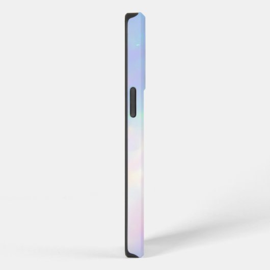 Chic Girly Pink Monogram iPhone 13 Pro Fall iPhone Hülle (Rechte Seite)