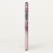Chic-Girly Rosen-Goldmarmor-Monogramm-Name Case-Mate iPhone Hülle (Hinten/Rechts)