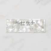 Chic Glam Elegant Kristallschmuck Earring Display Mini Visitenkarte (Vorderseite)