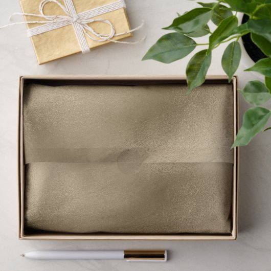 Chic Glam Gold Seidenpapier (Geschenk)
