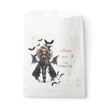 Chic glam gothic beängstigend Girl Geburtstagspart