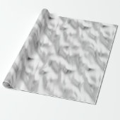 Chic Glam Silver Christmas Geschenkpapier (Ungerollt)