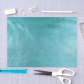 Chic Glam Turquoise Aqua Blue Seidenpapier (Handwerk)