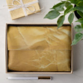 Chic Glam Yellow Gold Seidenpapier (Geschenk)