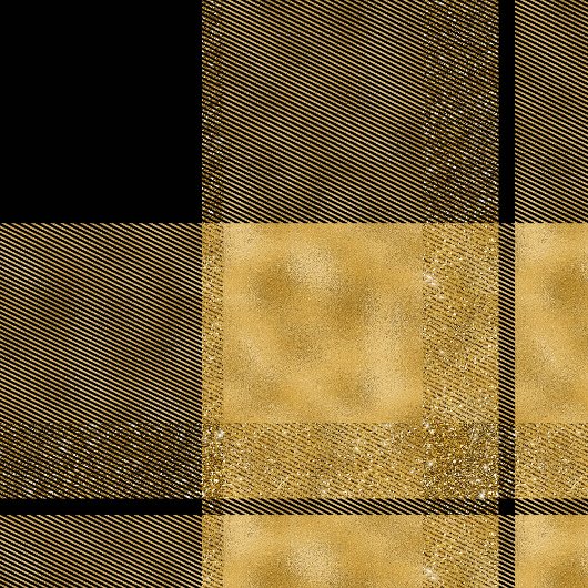 Chic Glamorous Birthday Gift Black Gold Blanket Fleecedecke