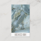 Chic gliterblue Ohrringe Display Karte (Vorderseite)