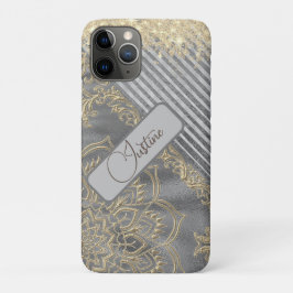Chic Glittery Mandala Personalisiert Case-Mate iPhone Hülle